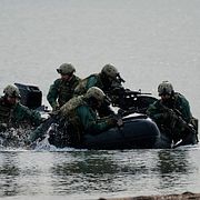 Grekiska specialstyrkor under en övning i fjol.