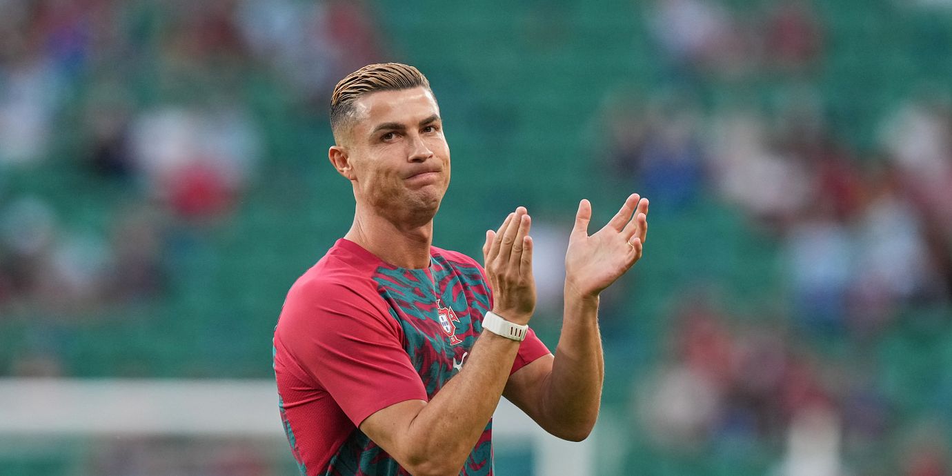Ronaldo inför matchen mot Wales i Lissabon, 24 september.
