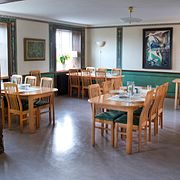  Sigtuna humanistiska läroverks matsal, arkivbild.