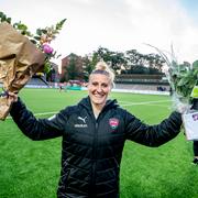 Anja Mittag hyllades efter matchen.