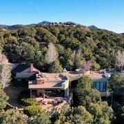 Gene Hackmans och Betsy Arakawas hus i Santa Fe.