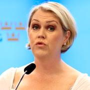 Lena Hallengren, Socialdemokraternas gruppledare i Riksdagen.