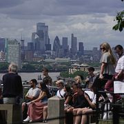 London skyline. 