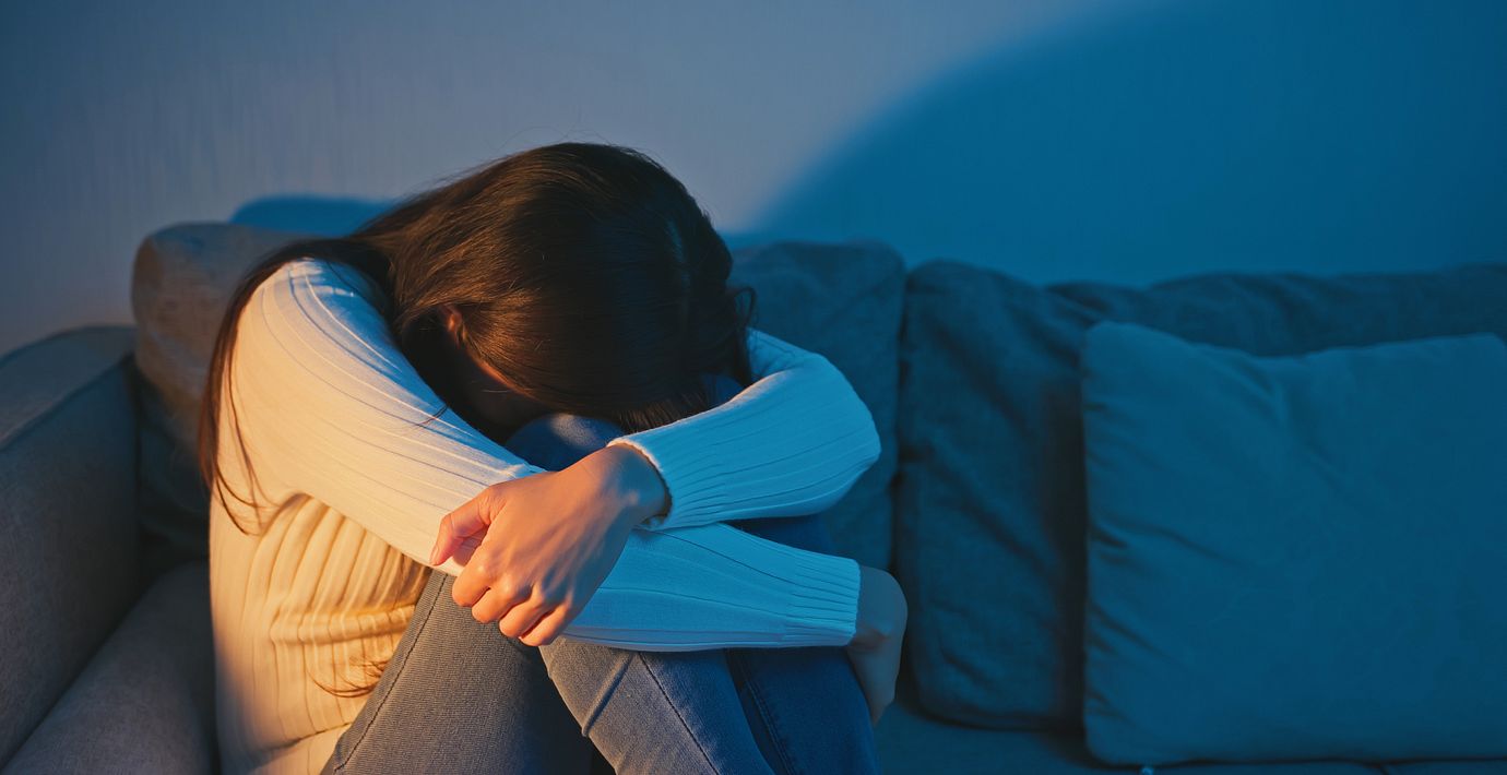 Illustrationsbild, person som mår dåligt.