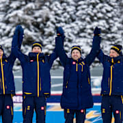 Sebastian Samuelsson, Martin Ponsiluoma, Jesper Nelin och Viktor Brandt är OS-bronsmedaljörer. 