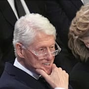 Bill och Hillary Clinton.