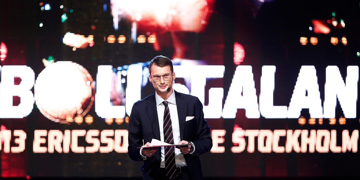 Sladjan Osmanagic under Fotbollsgalan 2013.