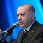 Den turkiska presidenten Recep Tayyip Erdogan