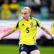 Anna Sandberg mot Spaniens Eva Navarro.