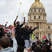Studenter i Paris.