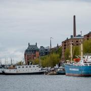 Båtar vid Söder Mälarstrand. Arkivbild.