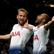 Harry Kane och Lucas Moura.