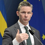 Försvarsminister Pål Jonson (M) Henrik Montgomery/TT