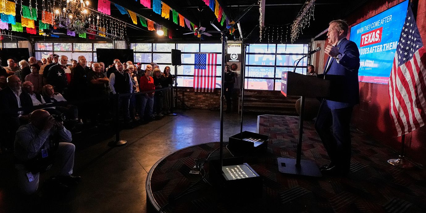 Den republikanske kandidaten i Texas, Ken Paxton.