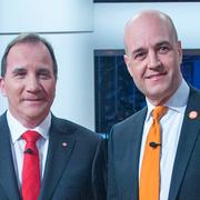 Stefan Löfven och Fredrik Reinfeldt