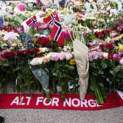 Blommor vid slottet.