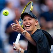 Caroline Wozniacki på US Open.