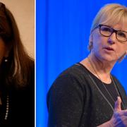 Cecilia Stegö Chilò och Margot Wallström