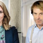 Frida Bratt, Nordnets sparekonom, och Claes Hemberg, tidigare sparekonom på Avanza. 