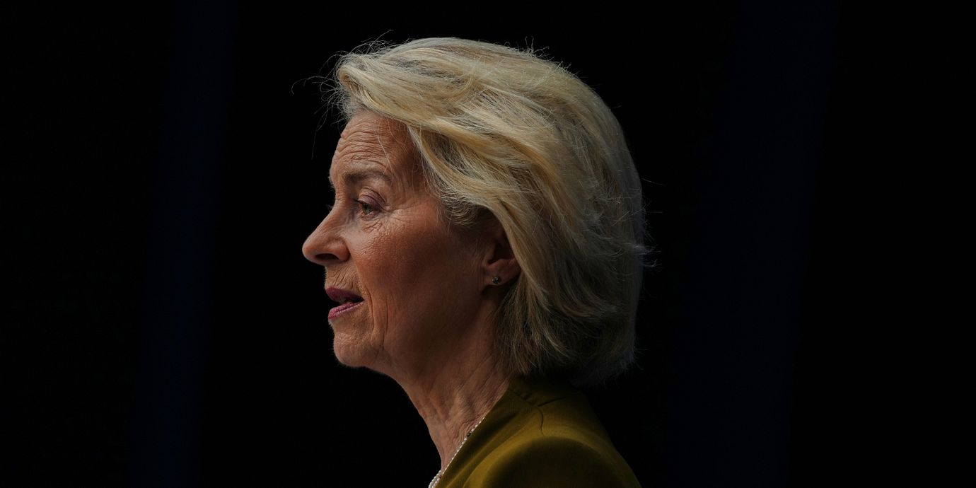 EU-kommissionens ordförande Ursula von der Leyen.