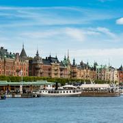 Strandvägen på Östermalm i Stockholm. 