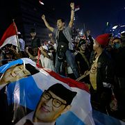 Anhängare till Prabowo Subianto