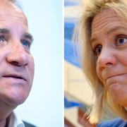 Stefan Löfven och Magdalena Andersson.