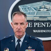 Penatgons talesperson Patrick Ryder. Alex Brandon / AP