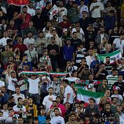 Iranska fotbollssupportrar.
