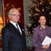 Akrivbild: Kung Carl XVI Gustaf och Svante Lindqvist (längst till höger) 2018.