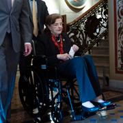 Dianne Feinstein i senaten förra veckan.