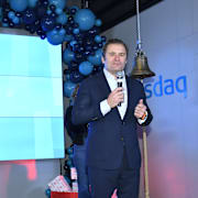 Arkivbild: Adam Kostyál vd för Nasdaq Stockholm.