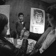 Star Trek-fans på ett konvent i New York 1974. 