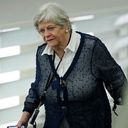 Den brittiska politikern Ann Widdecombe.