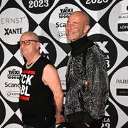 Gardell och Levengood på årets QX-gala.