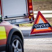 Genrebild på olycka.