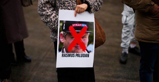 Protest i Istanbul mot Rasmus Paludans koranbränning i Stockholm. Händelsen har ytterligare försvårat den svenska Natoansökan. Francisco Seco / AP