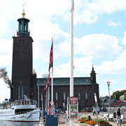 Stockholms stadshus/Donald Trump.