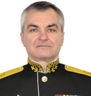 Viktor Sokolov uppges delta på ett videomöte med försvarsministern. Bildens äkthet har inte verifierats.  Wikimedia /