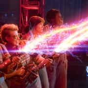 Melissa McCarthy, Kate McKinnon, Kristen Wiig och Leslie Jones som ”Ghostbusters” i nya filmen.