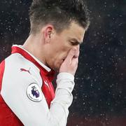 Laurent Koscielny efter förlusten mot City i torsdags.