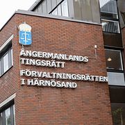 Ångermanlands tingsrätt i Härnösand.