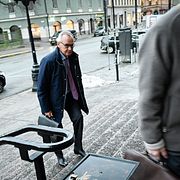 Lundin Oils tidigare styrelseordförande Ian Lundin i tingsrätten. Arkivbild.