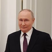 Vladimir Putin i Kreml, Moskva den 22 april 2026.