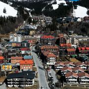 Skidorten Åre i Jämtland.