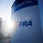 Arkivbild: FRA, försvarets radioanstalt.