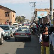 Gata i huvudstaden Antananarivo.