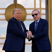 Donald Trump och Recep Tayyip Erdogan.