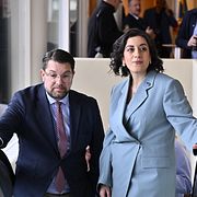 Liberalernas partiledare Simona Mohamsson och Sverigedemokraternas Jimmie Åkesson.
