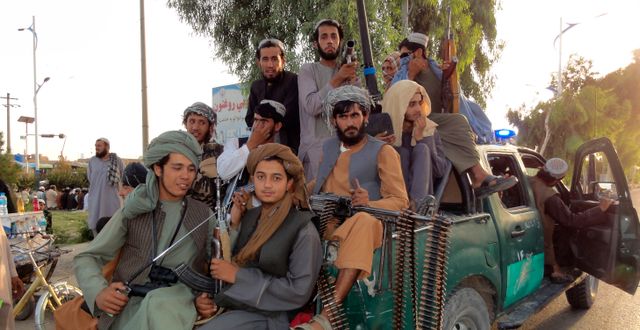 Talibaner i Kandahar Sidiqullah Khan / TT NYHETSBYRÅN